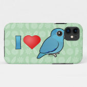 Coques Case-Mate iPhone I Love Pacific Parrotlets (bleu) (Dos (Horizontal))