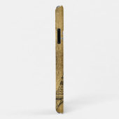 Coques Case-Mate iPhone I Love Paris Chic Gold Tour Eiffel Chaussures de m (Dos/Droite)