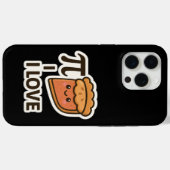 Coques Case-Mate iPhone I Love Pi Sticker - Mignonne Math & Pie Pun Design (Verso (horizontal))