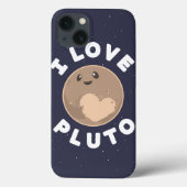 Coques Case-Mate iPhone I Love pluton (Verso)
