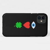 Coques Case-Mate iPhone I Love St. Patrick's Day (Dos (Horizontal))