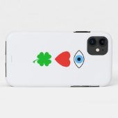 Coques Case-Mate iPhone I Love St. Patrick's Day (Dos (Horizontal))