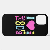Coques Case-Mate iPhone I Love the 80s Disco Costume (Verso (horizontal))