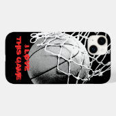 Coques Case-Mate iPhone I Love This Game - Basketball (Verso (horizontal))