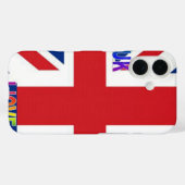 Coques Case-Mate iPhone I Love UK Art Print (Verso (horizontal))