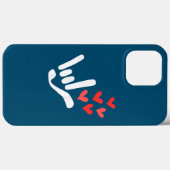 Coques Case-Mate iPhone I Love You ILY American Sign Language Taling (Verso (horizontal))