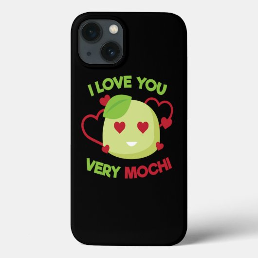 Coques Case-Mate iPhone I Love You Very Mochi (Verso)