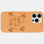 Coques Case-Mate iPhone I’m Nuts About You  – Cute Squirrel  (Verso (horizontal))