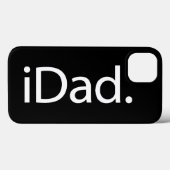 Coques Case-Mate iPhone i Papa (iDad) (Verso (horizontal))
