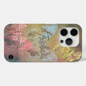 Coques Case-Mate iPhone I Phone Case Butterfly Mix Distressed HAMbyWG (Verso (horizontal))