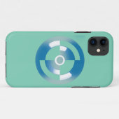 Coques Case-Mate iPhone I Phone Casing avec cercles Abstraits (Dos (Horizontal))