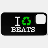 Coques Case-Mate iPhone I Recycle Les Beats (Verso (horizontal))
