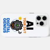 Coques Case-Mate iPhone IA Digital Genius - Smart 24h/24 et 7j/7 Assistant (Verso (horizontal))