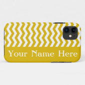 Coques Case-Mate iPhone Ibiza Sunset Wave Chevron avec nom (Dos (Horizontal))