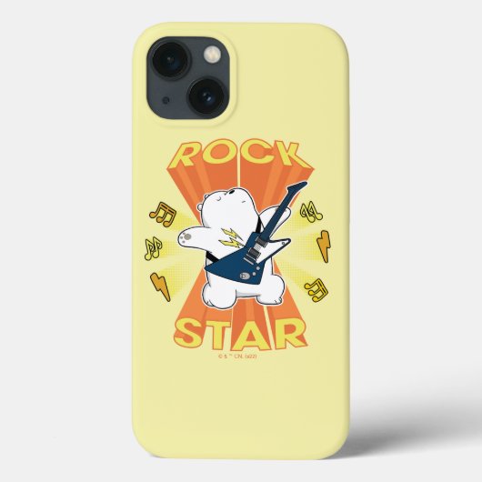 Coques Case-Mate iPhone Ice Bear - Rock Star (Verso)