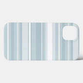 Coques Case-Mate iPhone Ice blue stripes Case-Mate iPhone case (Verso (horizontal))