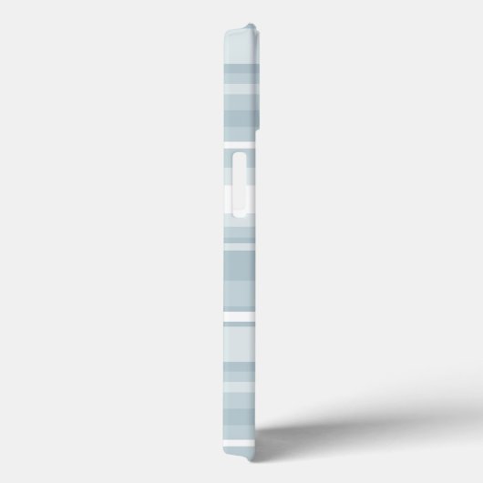 Coques Case-Mate iPhone Ice blue stripes Case-Mate iPhone case (Verso / Droite)