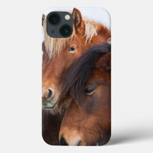 Etui iPhone Case-Mate Icelandic Horse during winter on Iceland