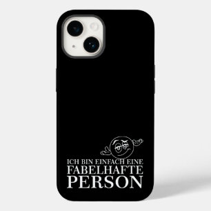 Coque Pour iPhone 14 Ich bin einfach eine fabelhafte Personne!
