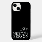 Coques Case-Mate iPhone Ich bin einfach eine fabelhafte Personne! (Verso)