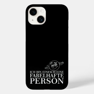 Coque Pour iPhone 14 Ich bin einfach eine fabelhafte Personne!