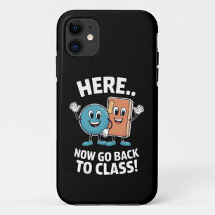 Case-Mate iPhone Case Ici Maintenant Retournez En Classe Infirmière Scol