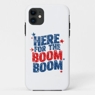 Case-Mate iPhone Case Ici pour le Boom 4 juillet Patriotic