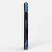 Coques Case-Mate iPhone Icicles Abstrait Blue Winter Photographie (Dos/Droite)