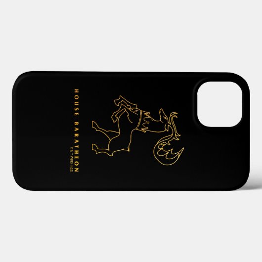 Coques Case-Mate iPhone Icône Baratheon Maison (Verso (horizontal))