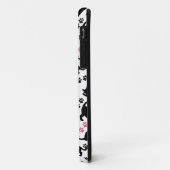 Coques Case-Mate iPhone Icône de chat noir avec pattes (Dos/Gauche)