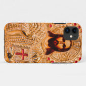 Coques Case-Mate iPhone Icône dorée de Jésus-Christ (Dos (Horizontal))