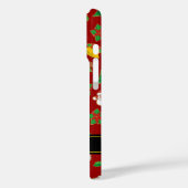 Coques Case-Mate iPhone Icônes de Noël Motif (Verso / Gauche)