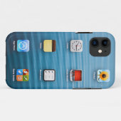 Coques Case-Mate iPhone Icônes de téléphone portable (Dos (Horizontal))