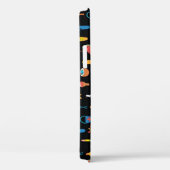 Coques Case-Mate iPhone Icônes d'été Black Seamless Arrière - plan (Verso / Droite)