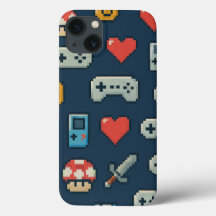 Icônes Pixel de Jeu Retro Gamer couleur 8 bits