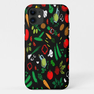 Case-Mate iPhone Case Icônes végétales colorées