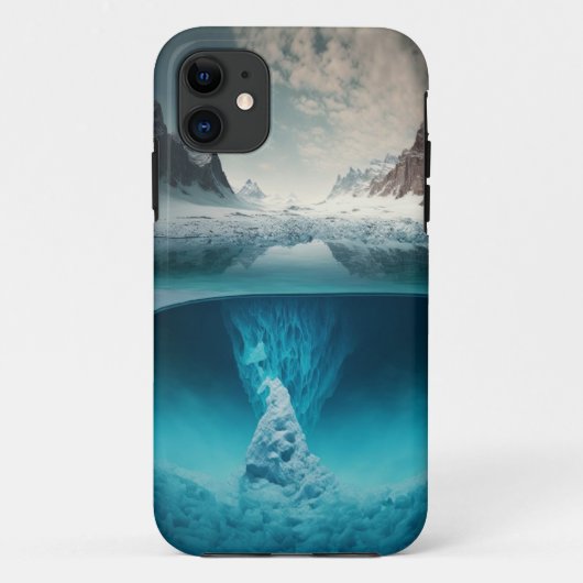 Coques Case-Mate iPhone Icy Mountain View (Dos)