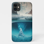 Coques Case-Mate iPhone Icy Mountain View (Dos)