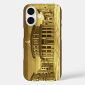 Coques Case-Mate iPhone IDÉAL VILLE Renaissance Architecte, Jaune d'or (Verso)