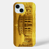 Coques Case-Mate iPhone IDÉAL VILLE Renaissance Architecte, Jaune d'or (Verso)