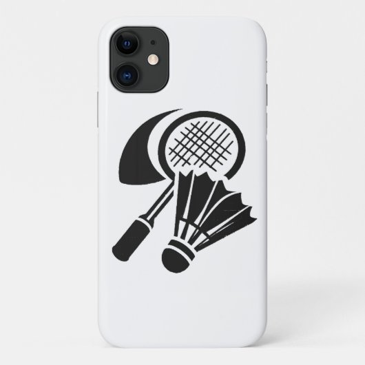 Coques Case-Mate iPhone Idées de cadeaux de badminton (Dos)