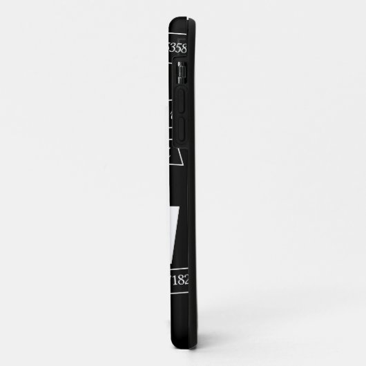 Coques Case-Mate iPhone Identité d'Euler (Dos/Gauche)