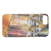 Coques Case-Mate iPhone Idéographie de Lumière dorée (Dos (Horizontal))