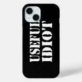 COQUES Case-Mate iPhone IDIOT UTILE (Verso)