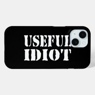 COQUE POUR iPhone 15 IDIOT UTILE