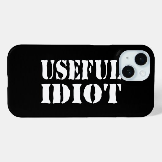 COQUES Case-Mate iPhone IDIOT UTILE (Verso (horizontal))