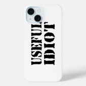 COQUES Case-Mate iPhone IDIOT UTILE (Verso)