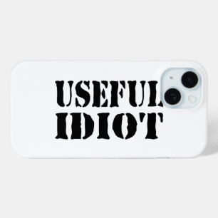COQUE POUR iPhone 15 IDIOT UTILE