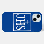 Coques Case-Mate iPhone Iesus Hominum Salvator (Verso (horizontal))