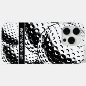Coques Case-Mate iPhone iGolf Abstrait Funny Golf Humour (Verso (horizontal))